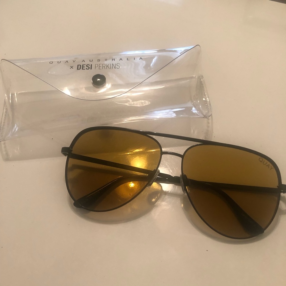Quay Australia Desi Perkins Sahara Sunglasses